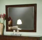 Coaster Jessica Rectangular Wall Mirror Cappuccino Model 200714